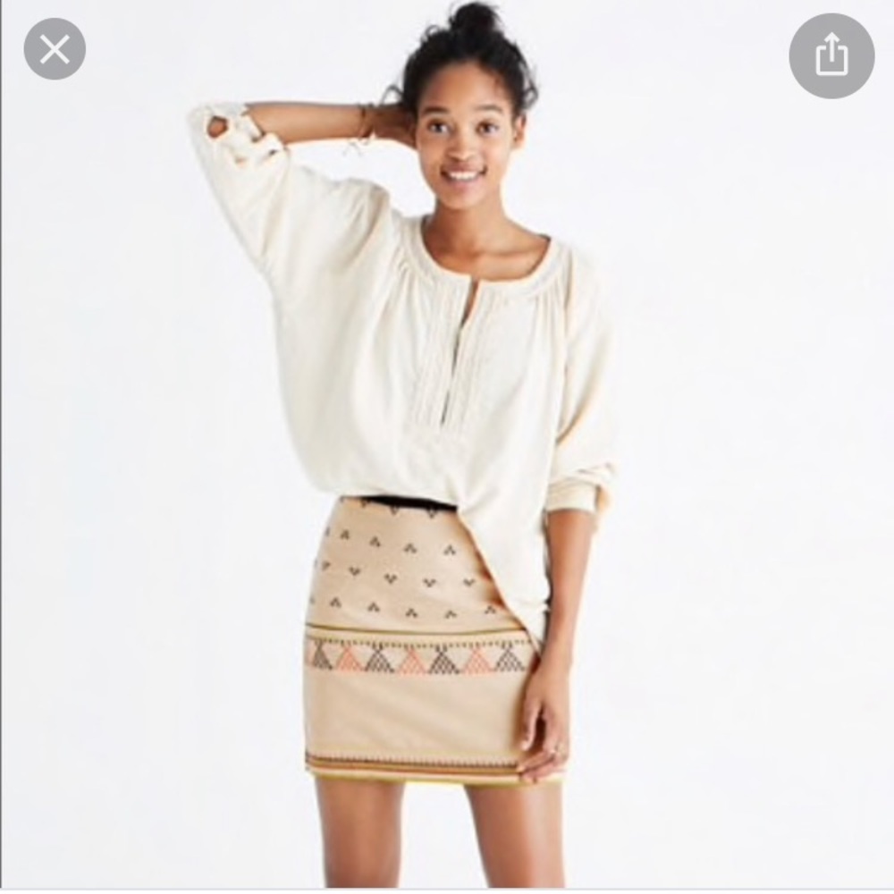 Madewell Gamine Mini Skirt G6411